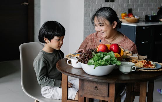 Healthy meals and nutrition